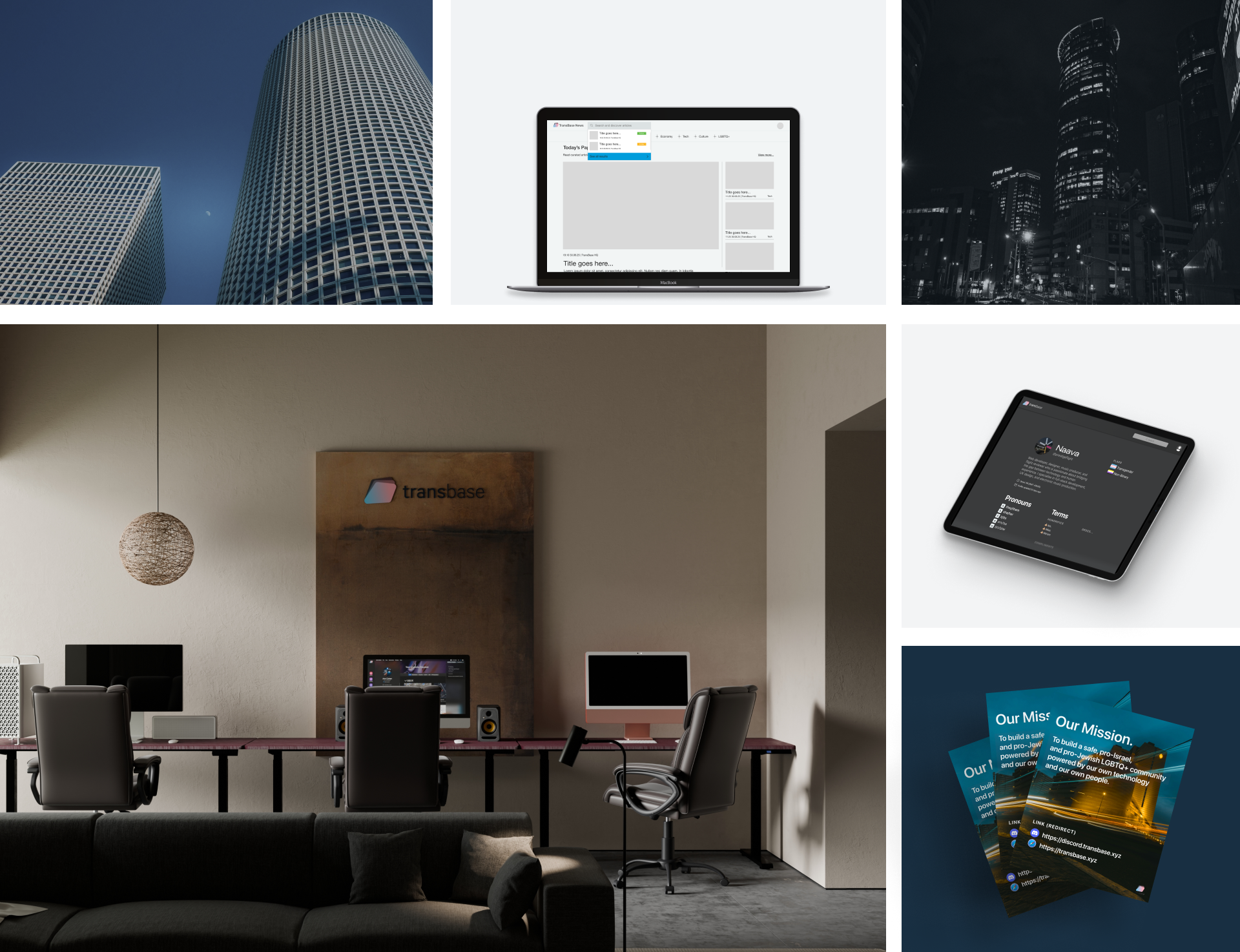 home page verity of project present in mosaic